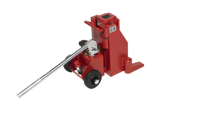 V10 Hydraulic toe jack with adjustable toe and integrated pump - Image 8