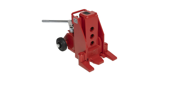V10 Hydraulic toe jack with adjustable toe and integrated pump - Image 11