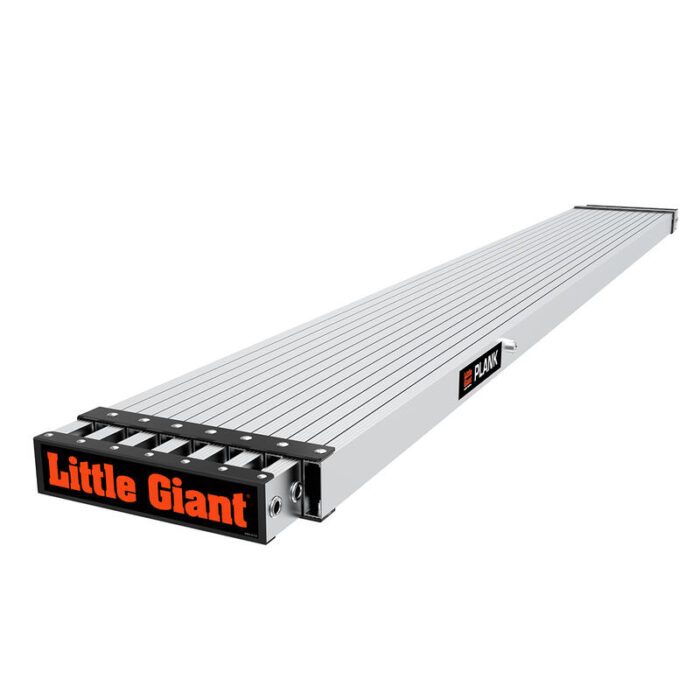ADJUSTABLE PLANK, 9-15-Foot Model, 500 lb two person Rated, Aluminum Ladder Accessory