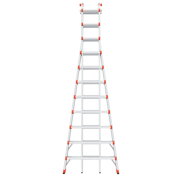 SKYSCRAPER, 21' Model - ANSI Type IA - 300 lb Rated, Aluminum Adjustable Stepladder - Image 2