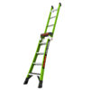 KING KOMBO Industrial, 5 + 4 Model - EN 131 - 150 kg Rated, Fiberglass 3-in-1 All-Access Combination Ladder with Rotating Wall Pad, V-Rung Corner Pad, GROUND CUE, and Heavy-Duty Feet - Image 2