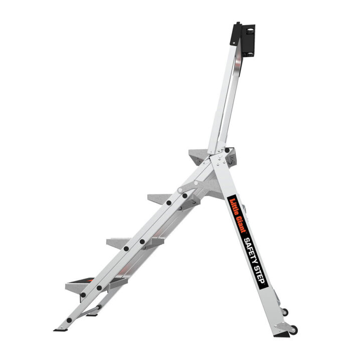 SAFETY STEP, 4-Step Model - AS/NZS Industrial - 150 kg Rated, Aluminum Step Stool - Image 2