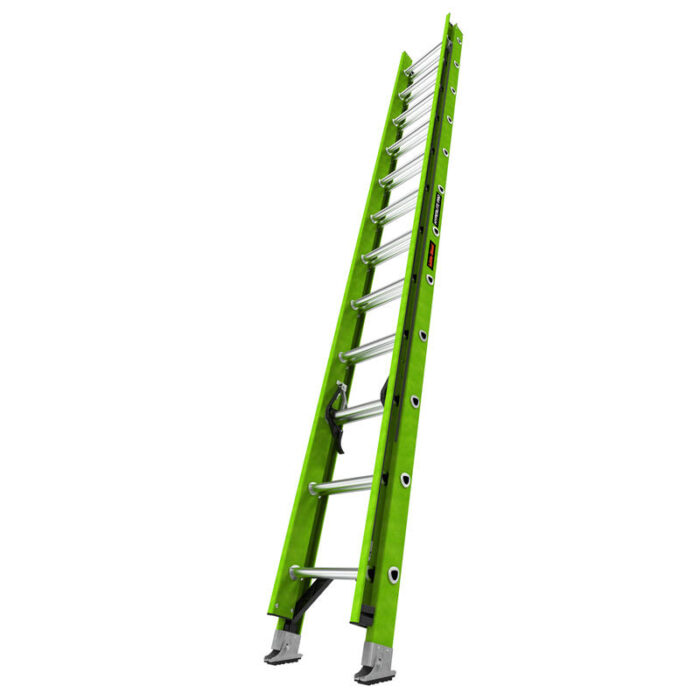 HYPERLITE PRO, 24' - ANSI Type IA - 300 lb Rated, Fiberglass Extension Ladder with Direct Swage Rungs